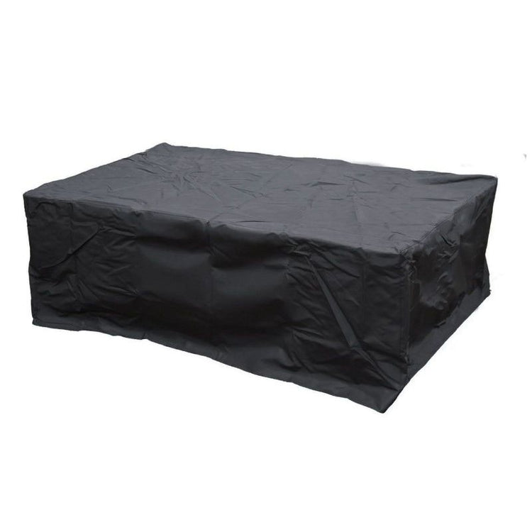 American Fyre Designs Louvre Long Rectangle Vinyl Protective Cover Black