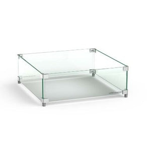 American Fyre Designs Square Tempered Glass Wind Guard