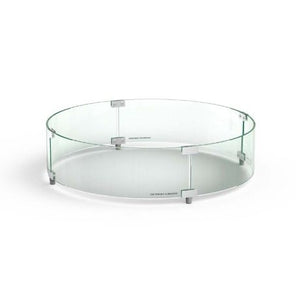 American Fyre Designs Round Tempered Glass Wind Guard