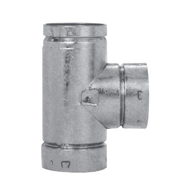 Duravent 8 inch Bvent Standard Tee