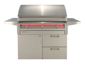 Front view of Alfresco 36-Inch Intelligent Built-In Grill Natural Gas - AIPG-36C-NG-S5002
