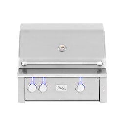 Alturi 30-in 2 Burner Built-In Propane Gas Grill w/ Stainless Steel Burners & Rotisserie - ALT30T-LP