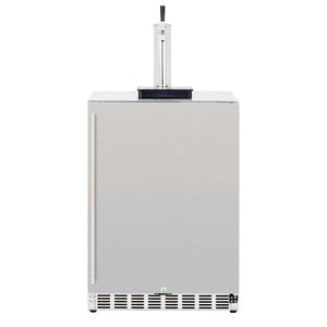 american-made-grills-6-6c-deluxe-outdoor-rated-single-tap-kegerator-amg-rfr-24dk1