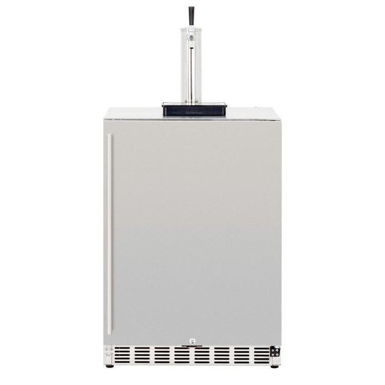 american-made-grills-6-6c-deluxe-outdoor-rated-single-tap-kegerator-amg-rfr-24dk1