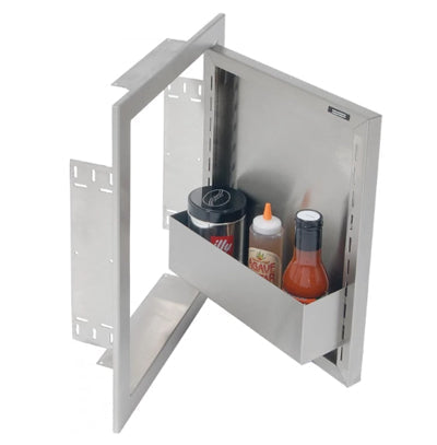 Alfresco 17-Inch Left-Hinged Vertical Single Access Door - AXE-17L