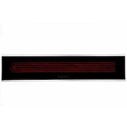 Bromic Heating Platinum Smart-Heat Series II 33-Inch 2300W 7,900 BTU 240V Electric Patio Heater - Black - BH0320003