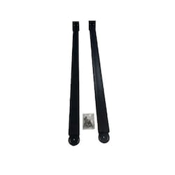 Bromic Heating 36-Inch Ceiling Mount Tube Suspension Kit for Tungsten Electric Heaters - Black - BH8180012