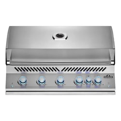 Napoleon 700 Series 5-Burner 38-Inch Built-In Propane Grill w/ Rotisserie & SafetyGlow - BIG38RBPSS-1
