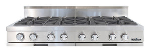 CGRT488L Capital 48" Rangetop with 8 Open Burners - Liquid Propane - Stainless Steel