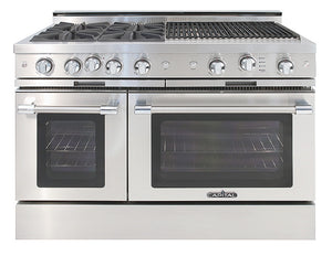CGSR484BBN Capital Grand Chef 48" Gas Range with 4 Open Burners and 24" Grill - Natural Gas - Stainless Steel