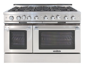CGSR488L Capital Grand Chef 48" Gas Range with 8 Open Burners - Liquid Propane - Stainless Steel