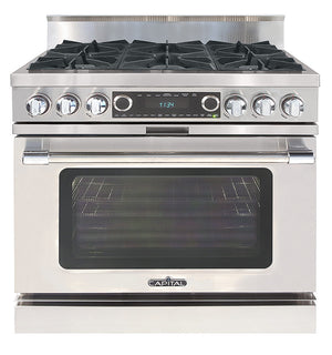 COB366LP Capital 36" Grand Chef Dual Fuel Range with 6 Open Burners - Liquid Propane - Stainless Steel