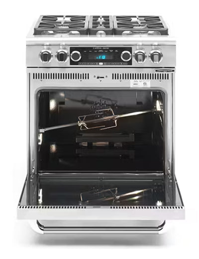 Capital -  30 Inch Pro-Style Dual Fuel Range with 4 Sealed Burners, Dual Air-Flow Convection