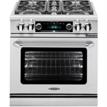 Capital Connoisseurian Series 30 inch dual fuel range with 4 sealed burners, model CSB304N