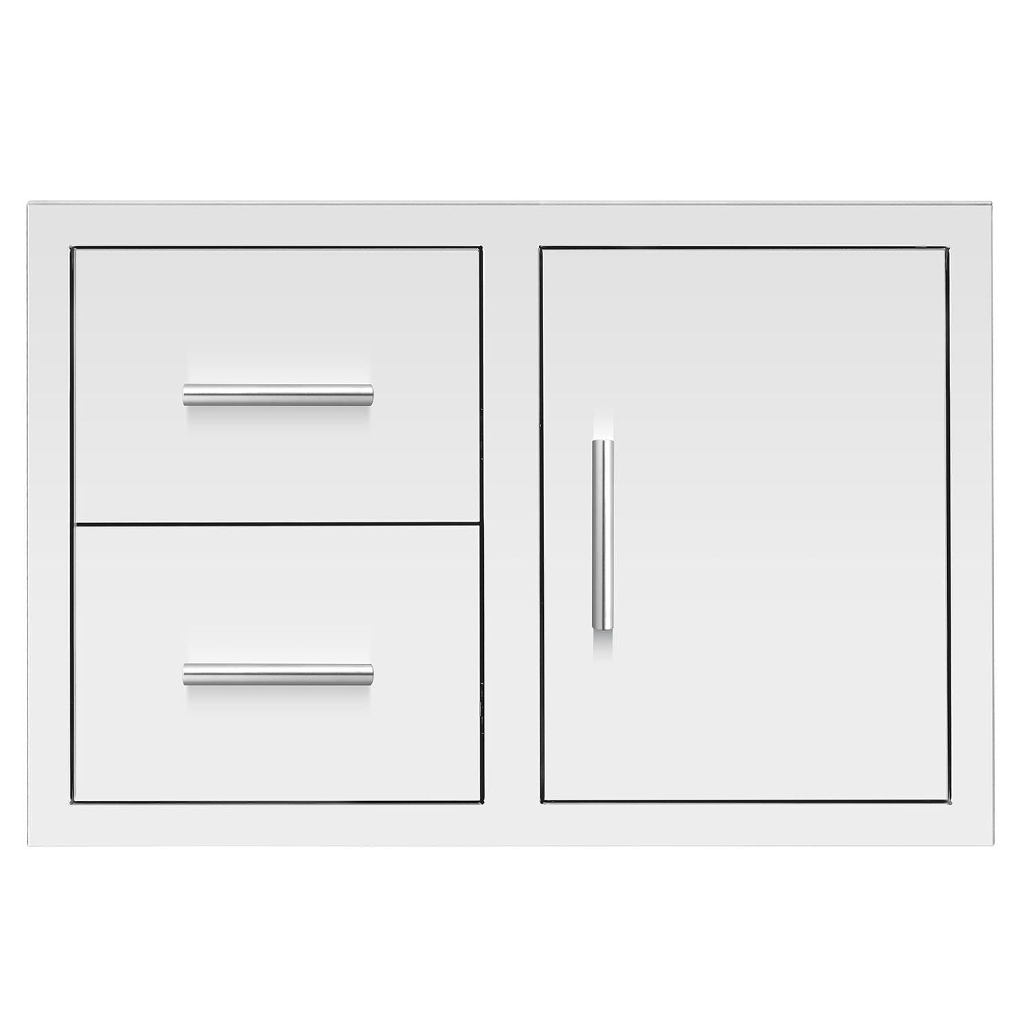 summerset-33-inch-2-drawer-access-door-combo-masonry-frame-return-dc2-33m