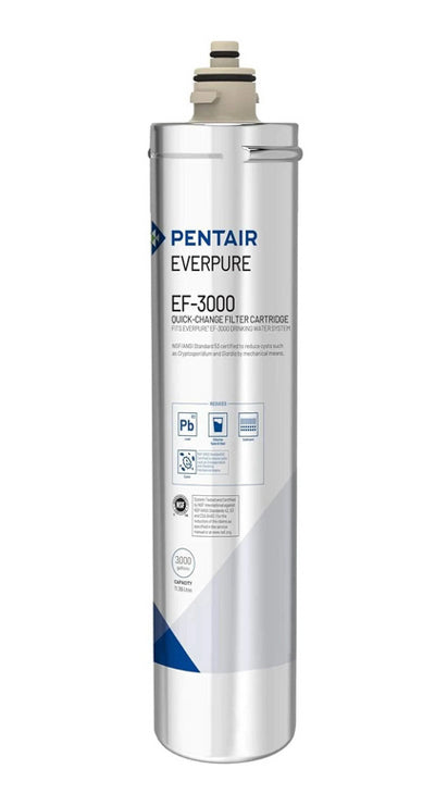 Everpure EF-3000 Under Sink Replacement Water Filter Cartridge - EV985750