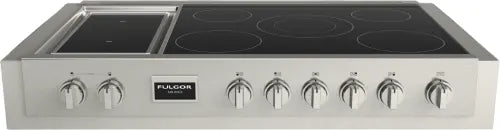 Fulgor Milano Sofia 600 Series 48 Inch Induction Rangetop with 7 Elements - F6IRT485GS1