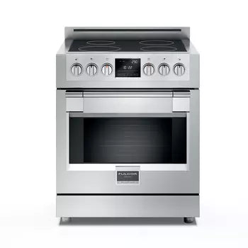 Fulgor Milano Sofia Series 30" Induction Sofia Range with 4 Burners and 4.1 cu. ft. True European Convection Oven - F6PIR304S1