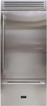 Fulgor Milano Sofia 700 Series 36 Inch Built-In Bottom Freezer Refrigerator with 18.5 cu. ft. Total Capacity - F7PBM36S2R