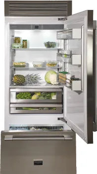 Fulgor Milano Sofia 700 Series 36 Inch Built-In Bottom Freezer Refrigerator with 18.5 cu. ft. Total Capacity - F7PBM36S2R