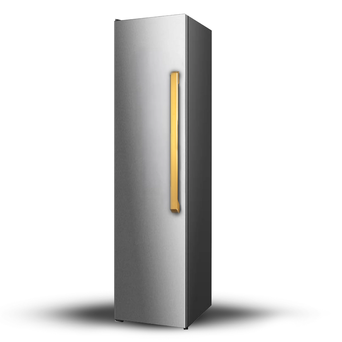 Induction Hardware 24" Built-In Freezer Column, VEGA Edition Stainless Steel with Gold