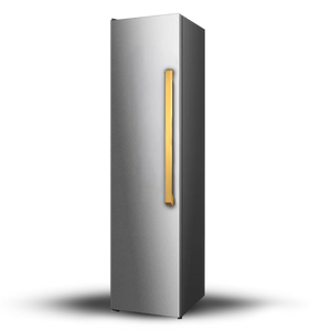 Induction Hardware 24" Built-In Freezer Column, VEGA Edition Stainless Steel with Gold