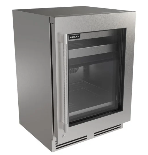 G5 Luxe 24" Premium Glass Door Dual Zone Wine Resv. / Refrigerator