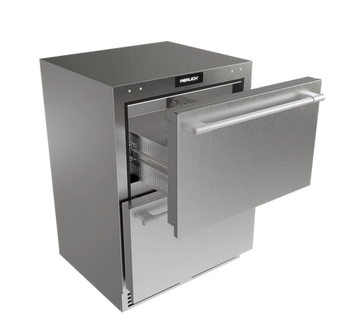 Perlick G5 Luxe 24" Premium Dual Zone Refrigerator / Freezer Drawers