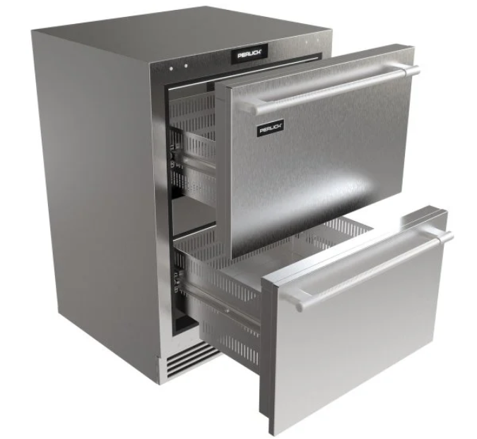 Perlick G5 Luxe 24" Premium Refrigerator Drawers