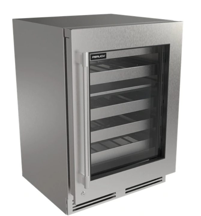 G5 Luxe 24" Premium Glass Door Dual Zone Wine Reserve