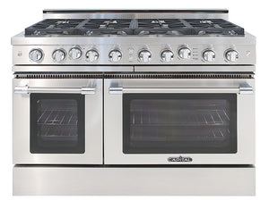 GSCR488N Capital 48" Grand Chef Gas Convection Range 8 Sealed Burners - Natural Gas - Stainless Steel