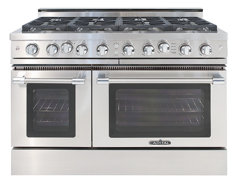 GSCR488L Capital 48" Grand Chef Gas Convection Range 8 Burners - Liquid Propane - Stainless Steel