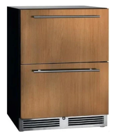 Perlick 24" ADA Compliant Series Indoor Freezer with Panel Ready Drawers - HA24FB-4-6