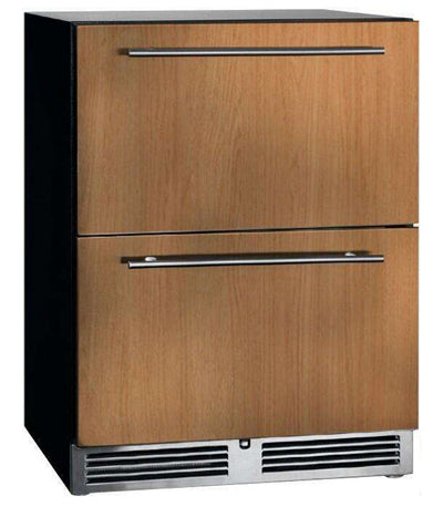 Perlick 24" ADA Compliant Series Indoor Refrigerator with Panel Ready Drawers - HA24RB-4-6