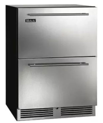 Perlick 24" Commercial Series Built-in Refrigerator - Stainless Drawers - HC24RB-4-5