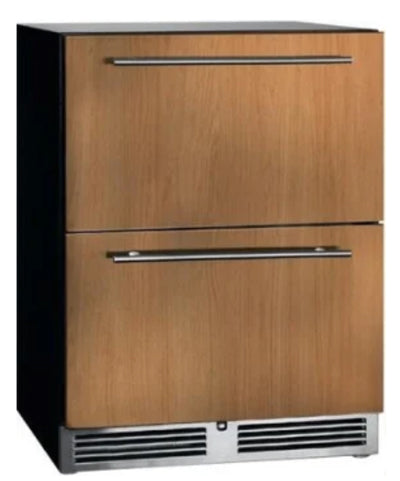 Perlick 24" Commercial Series Built-in Refrigerator - Overlay Drawers - HC24RB-4-6