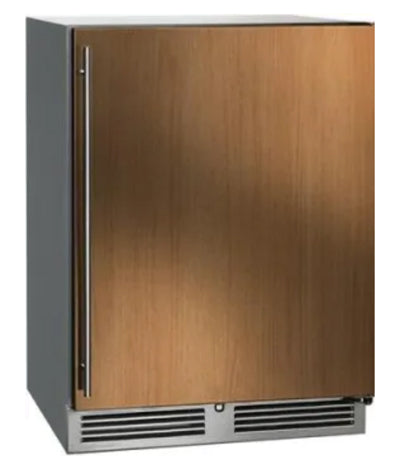 Perlick 24" C-Series Outdoor Refrigerator with Fully Integrated Panel-Ready Solid Door, Hinge Right, with Lock - HC24RO-4-2RL