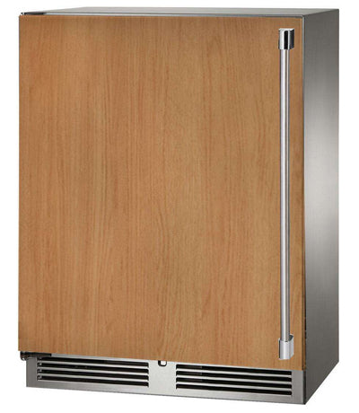 Perlick 18" Deep Signature Series Sottile Beverage Center - Solid Wood Overlay Door - Left Hinge - HH24BS-4-2L