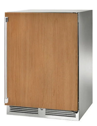 Perlick 24" Signature Series Indoor Dual-Zone Refrigerator/Wine Reserve with Fully Integrated Panel-Ready Solid Door, Hinge Right - HP24CS-4-2RL