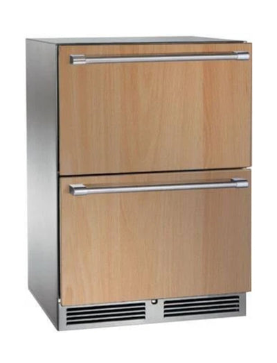 Perlick 24" Signature Series Outdoor Freezer - Overlay Drawers - HP24FO-4-6