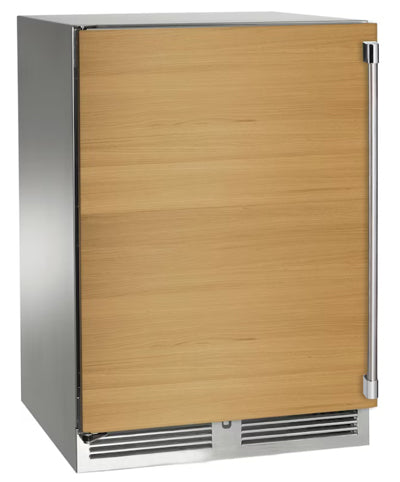 Perlick 24" Outdoor Signature Series Refrigerator - Fully Integrated Door - Left Hinge - HP24RO-4-2L