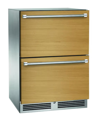 Perlick 24" Outdoor Signature Series Refrigerator - Fully Integrated Drawers - HP24RO-4-6