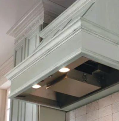 Vent-A-Hood 250 CFM 42" KHSLD Wall Mounted Liner Insert with LED Lights and Sensasource Featuring a Single Blower - KH40SLD SS