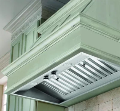 Vent-A-Hood 30" Wall Mount Liner Insert with Single or Dual Blower Options and LED Lighting from the M Collection - M28PSLD SS