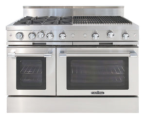 MCOR484BBN Capital 48" Classic Chef Gas Range with + 24" Grill - Natural Gas - Stainless Steel