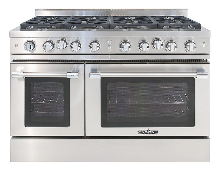 MCR488N Capital Classic Chef 48" Gas Range with Sealed Burners - Natural Gas - Stainless Steel