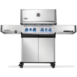 Napoleon Prestige 500 4-Burner Natural Gas Grill w/ Rotisserie & Side Burner - P500VRSIBNSS