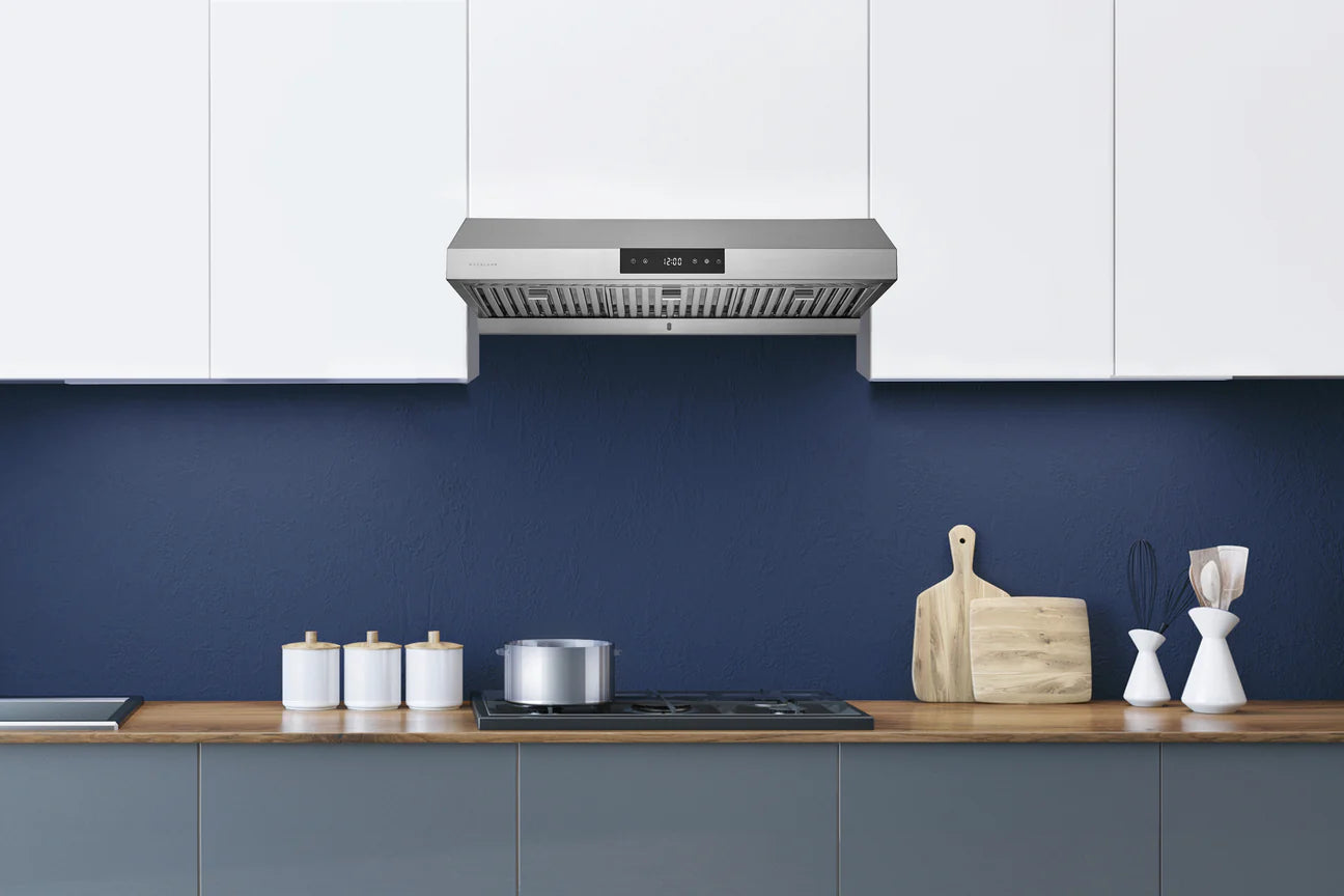 Hauslane 36 Inch UC-PS18 Under Cabinet Range Hood - Ducted - 3-Way Venting UC-PS18SS-36