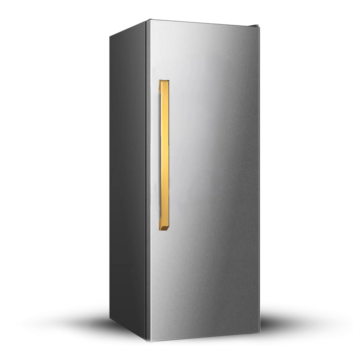 Induction Hardware 30" Built-In Freezer Column, VEGA Edition Stainless Steel with Gold