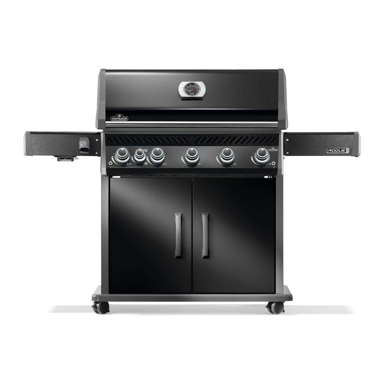 napoleon-rogue-pro-625-5-burner-propane-grill-w-infrared-side-burner-black-rp625sibpk-2